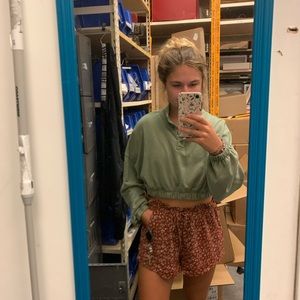 Floral High Rise Soft Shorts